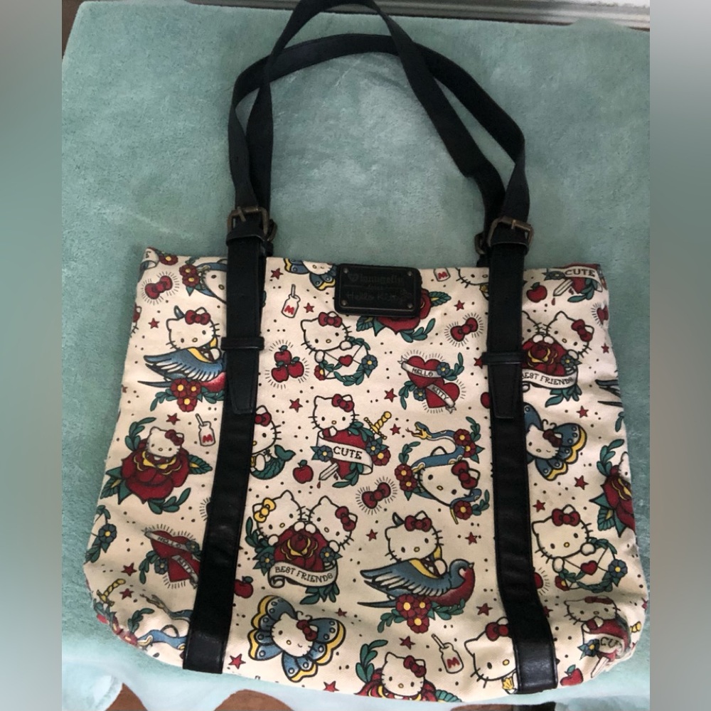 Hello Kitty Loungefly Hello Kitty Tote Bag - Rare… - image 1
